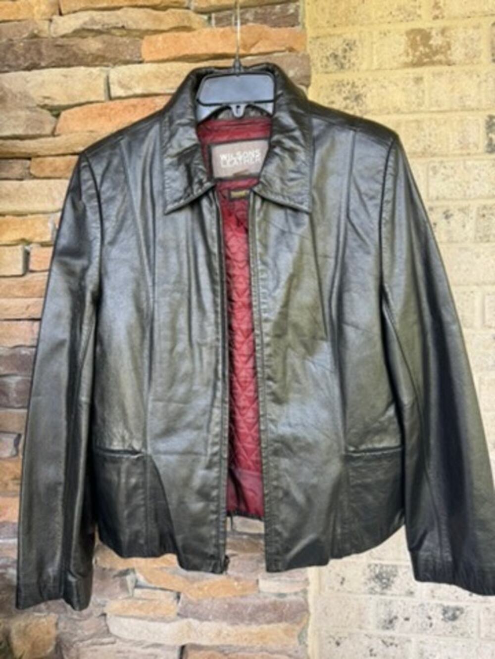 Wilsons Leather Womens Jacket-Size XL